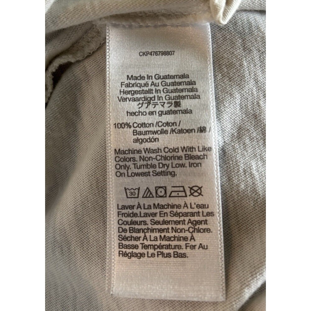 Madewell Softfade Cotton Boxy Crop Tee Short Sleeve Top Size Large NWOT - Picture 8 of 9